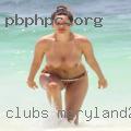 Clubs Maryland